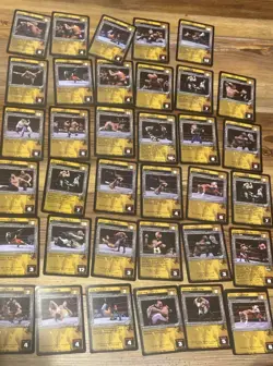 WWE WWF LOT OF RAW DEAL 450 CARDS NM+ Pictured Duplicates - Image 3