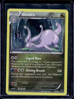 2015 Pokemon XY Ancient Origins Goodra Reverse Holo #60/98 - Image 1