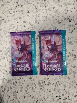 Magic The Gathering MTG Lorwyn Eclipsed Collector Booster Pack Lot 2 New Factory - Image 1
