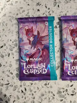 Magic The Gathering MTG Lorwyn Eclipsed Collector Booster Pack Lot 2 New Factory - Image 2