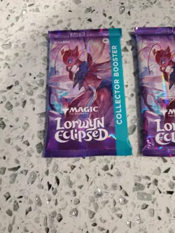 Magic The Gathering MTG Lorwyn Eclipsed Collector Booster Pack Lot 2 New Factory - Image 3