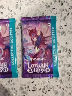 Magic The Gathering MTG Lorwyn Eclipsed Collector Booster Pack Lot 2 New Factory - Image 4