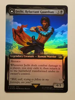 Jecht, Reluctant Guardian Borderless FOIL - NM MTG Final Fantasy - Image 1