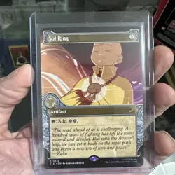 Magic The Gathering Avatar The Last Airbender Sol Ring P 0316 - Promo - Image 1