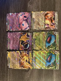 Pokemon TCG 151 Double Rare Lot Of 6 Mew, Venusaur, Zapdos & More! - Image 1