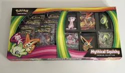 Pokemon TCG: Mythical Squishy Premium Collection Box Factory Sealed - Image 1