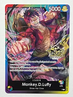 Monkey.D.Luffy Leader 3rd Anniversary Tournament 3 Brothers Pack - Image 2