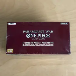 Bandai One Piece CCG OP-02 - Paramount War Booster Box - 24 Packs - SEALED 811039039080 - Image 2
