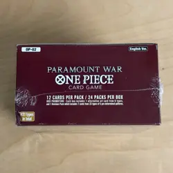 Bandai One Piece CCG OP-02 - Paramount War Booster Box - 24 Packs - SEALED 811039039080 - Image 5