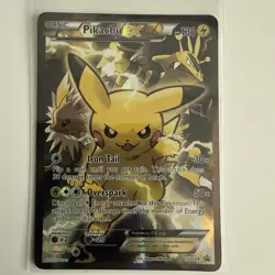 Pokemon Generations Pikachu EX XY 124 Full Art Holo Black Star Promo NM - Image 1