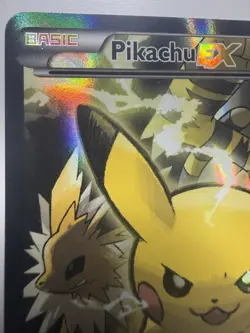 Pokemon Generations Pikachu EX XY 124 Full Art Holo Black Star Promo NM - Image 5