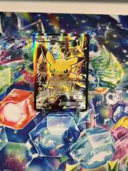 Pokemon Generations Pikachu EX XY 124 Full Art Holo Black Star Promo NM/MT - Image 1
