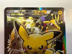 Pokemon Generations Pikachu EX XY 124 Full Art Holo Black Star Promo NM/MT - Image 2