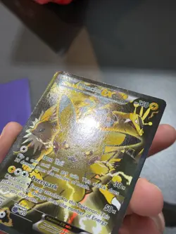 Pokemon Pikachu EX XY124 Full Art Black Star Promo XY Generations - Image 4