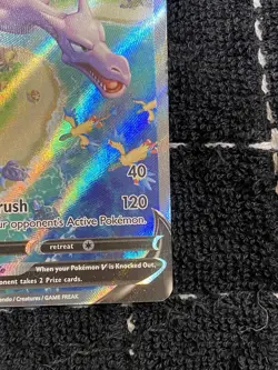 Pokemon TCG Aerodactyl v 180/196 Lost Origin Alt Art Holo Rare LP/NM Condition - Image 4