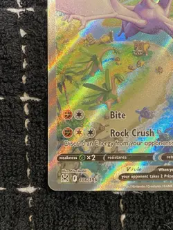 Pokemon TCG Aerodactyl v 180/196 Lost Origin Alt Art Holo Rare LP/NM Condition - Image 5