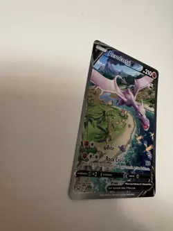 Pokemon TCG Aerodactyl v 180/196 Lost Origin Alt Art Holo Rare LP/NM Condition - Image 2