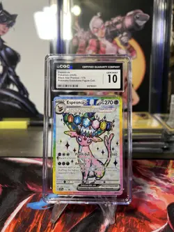 SYLVEON EX Black Star Promo 175 CGC 10 GEM MT 2025 Pokemon Prismatic Figure Coll - Image 1