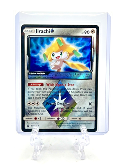 JIRACHI 2018 Pokemon TCG Celestial Storm #97/168 PRISM STAR ULTRA RARE HOLO - Image 2