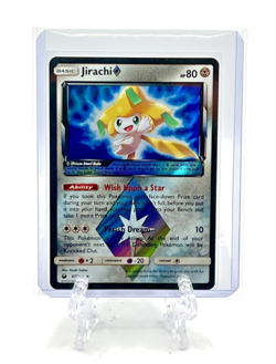 JIRACHI 2018 Pokemon TCG Celestial Storm #97/168 PRISM STAR ULTRA RARE HOLO - Image 3