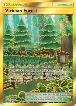 Viridian Forest - 256/236 - Pokemon Unified Minds Sun & Moon Secret Rare Card NM - Image 1