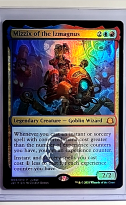 2021 MTG Magic The Gathering JDG Judge Promo Foil #8 Mizzix of the Izmagnus - Image 1