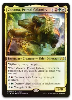 Zacama, Primal Calamity #10 (Foil) (NM) Judge Promos JDG Magic MTG - Image 1