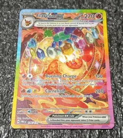 Pokemon Flareon ex 146/131 Prismatic Evolutions Special Illustration Rare NM/M! - Image 1