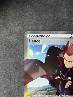 Pokemon Lance TCG Trainer Full Art Ultra Rare Holo Silver Tempest 192/195 NM - Image 3