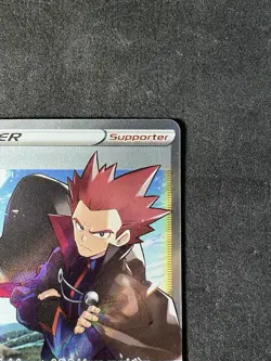 Pokemon Lance TCG Trainer Full Art Ultra Rare Holo Silver Tempest 192/195 NM - Image 4