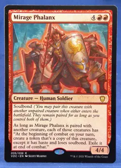 Mirage Phalanx - MTG - Commander: Innistrad: Crimson Vow - Excellent NM - Image 1