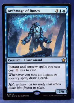 Archmage of Runes - MTG - Foundations FDN - NM - Image 1