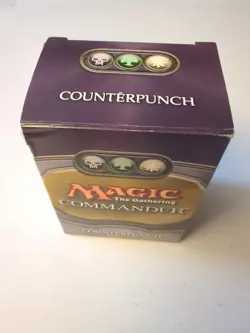 MTG Counterpunch ENGLISH Commander Deck Complete 2011 DISCONTINUED - Image 1