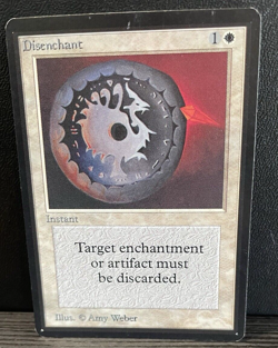 Disenchant BETA Edition MTG -LP Magic: The Gathering White - Image 1