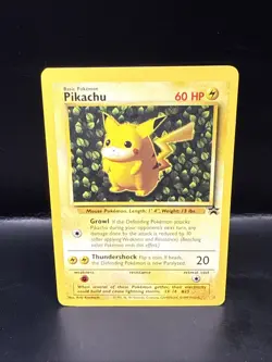 Pokemon TCG Pikachu Wizards Black Star Promos Rare Pokemon T - Image 2
