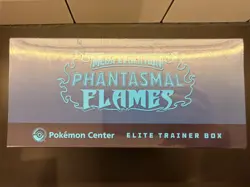 Pokemon Center Exclusive - Phantasmal Flames ETB In Hand Ships Fast - Image 2