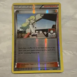N - BW100 - Pokemon Black & White Promo League Promo Rare Card LP - Image 1