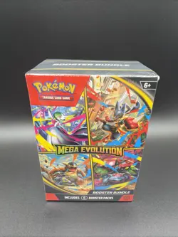 Pokemon TCG ME01 Mega Evolution Booster Bundle Sealed New - Image 1