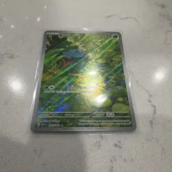 Pokemon TCG Bulbasaur 166/165 Scarlet & Violet 151 Illustration Rare Holo 2023 - Image 2