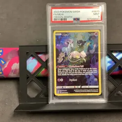 2023 POKEMON SWORD & SHIELD CROWN ZENITH #GG10 FULL ART/MEW PSA 9 - Image 1