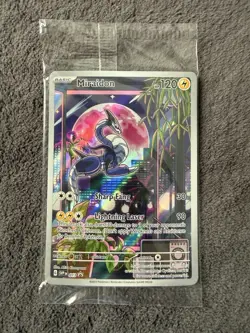 Pokemon TCG Miraidon SVP Black Star Promos SVP013 Holo Promo Promo SEALED - Image 1