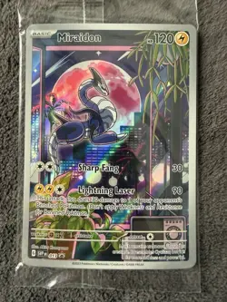 Pokemon TCG Miraidon SVP Black Star Promos SVP013 Holo Promo Promo SEALED - Image 2