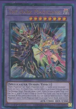 Yugioh The Dark Magicians Ultimate Rare RA04 - Image 1