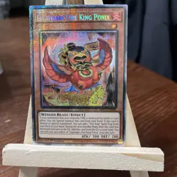 Yu-Gi-Oh! Legendary Fire King Ponix MP25-EN048 * Starlight Rare * 1st Edition NM - Image 2
