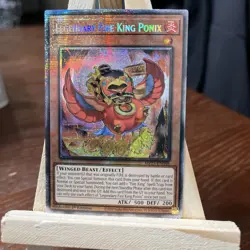 Yu-Gi-Oh! Legendary Fire King Ponix MP25-EN048 * Starlight Rare * 1st Edition NM - Image 3