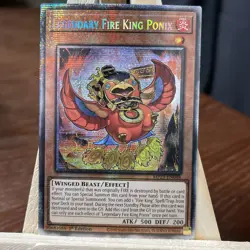 Yu-Gi-Oh! Legendary Fire King Ponix MP25-EN048 * Starlight Rare * 1st Edition NM - Image 5