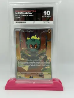 Ace 10 Mega Evolution Marshadow 146/132 - Illustration Rare Pokemon TCG - Image 1