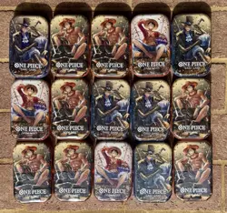Lot of 15 - One Piece - Tin Pack Set Vol.2 (TS-02, OP13) READY TO SHIP NOW ✅ - Image 1