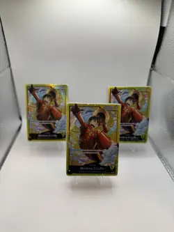 One Piece TCG ST-29 Starter Deck 29 Egghead Monkey D Luffy Sealed Brick Lot Of 3 - Image 2