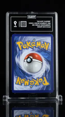 2021 Pokemon Birthday Pikachu Celebrations Classic 24 SWSH TAG MINT 9 - Image 2